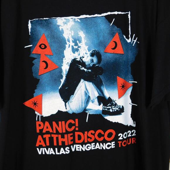 Panic At The Disco Viva Las Vengeance Tour 2022 T Shirt Size XL Double Sided - Picture 4 of 5